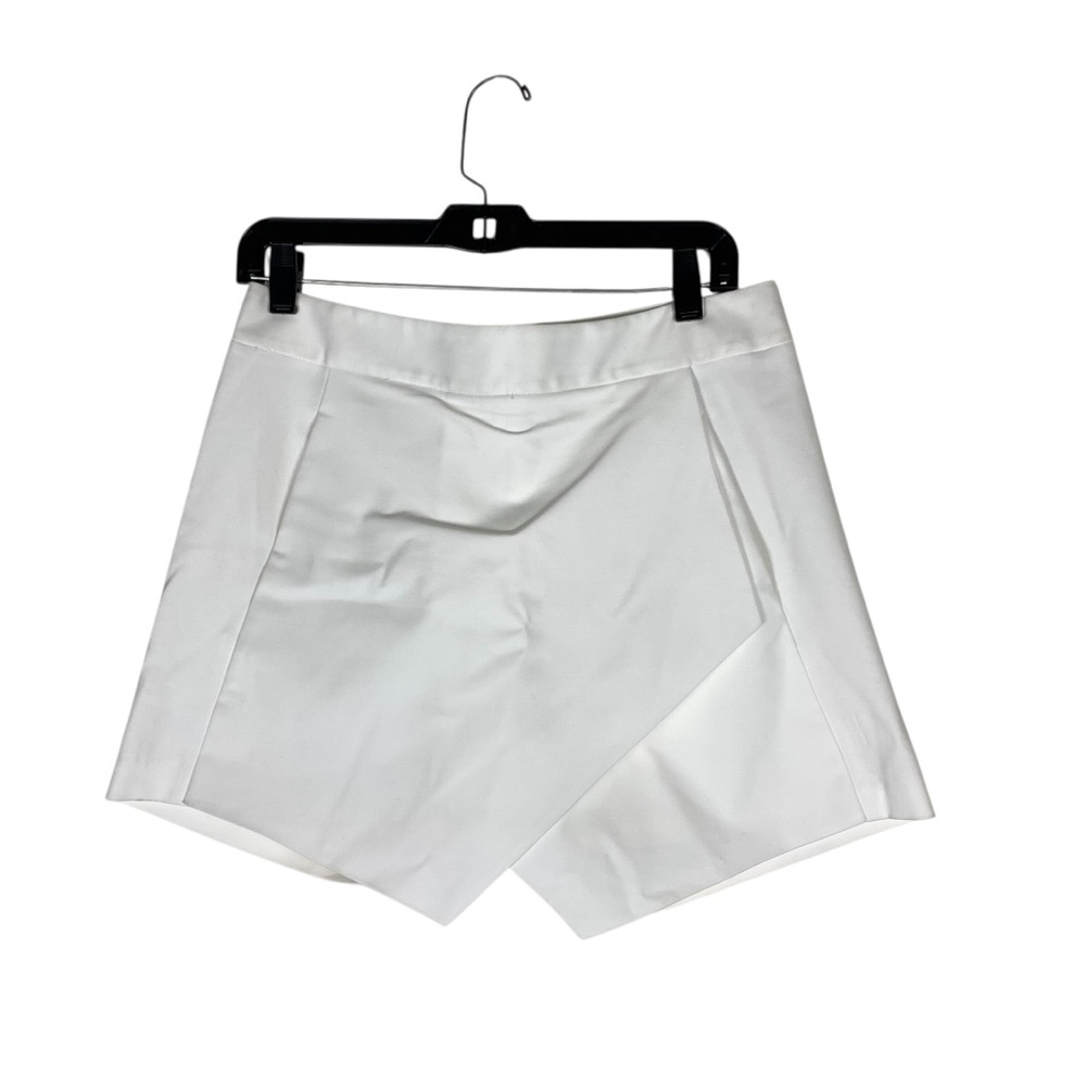 J. McLaughlin White Assym Skort Envelope Skirt size 6 tennis prepp coquette